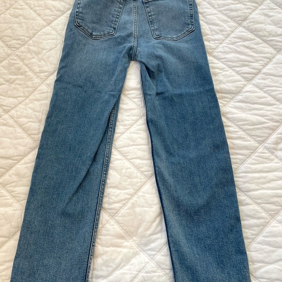 Re/Done High Rise Women's Jeans - Blue size 24 - Picture 11 of 15